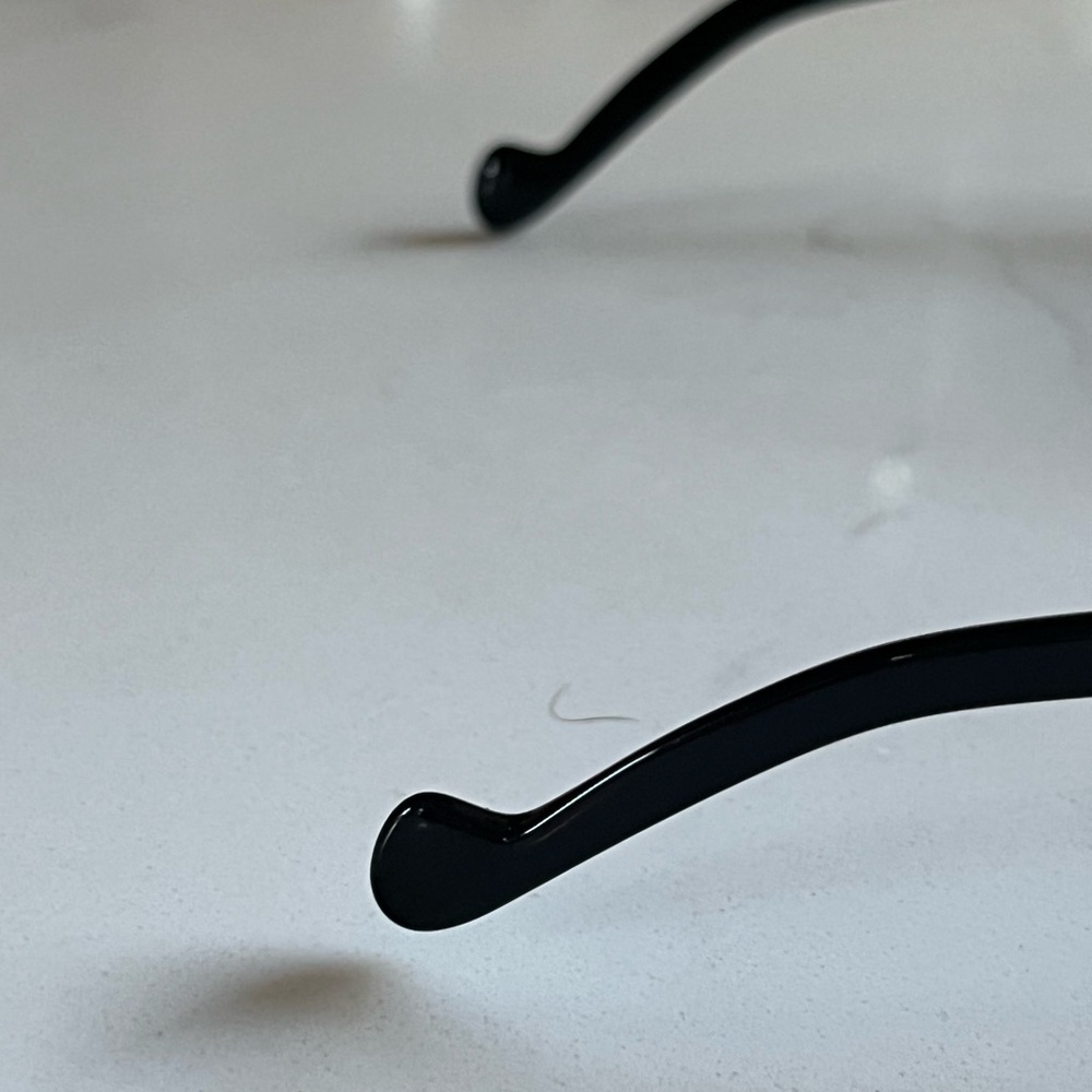 Zimmermann Verona Black Vintage Style Cat Eye Sunglasses Retail $280 - Picture 4 of 14